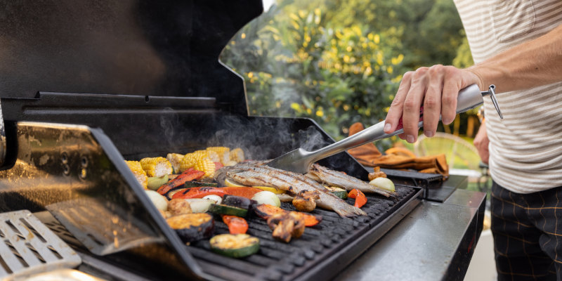 BBQ Gas Piping in South Georgian Bay, Ontario